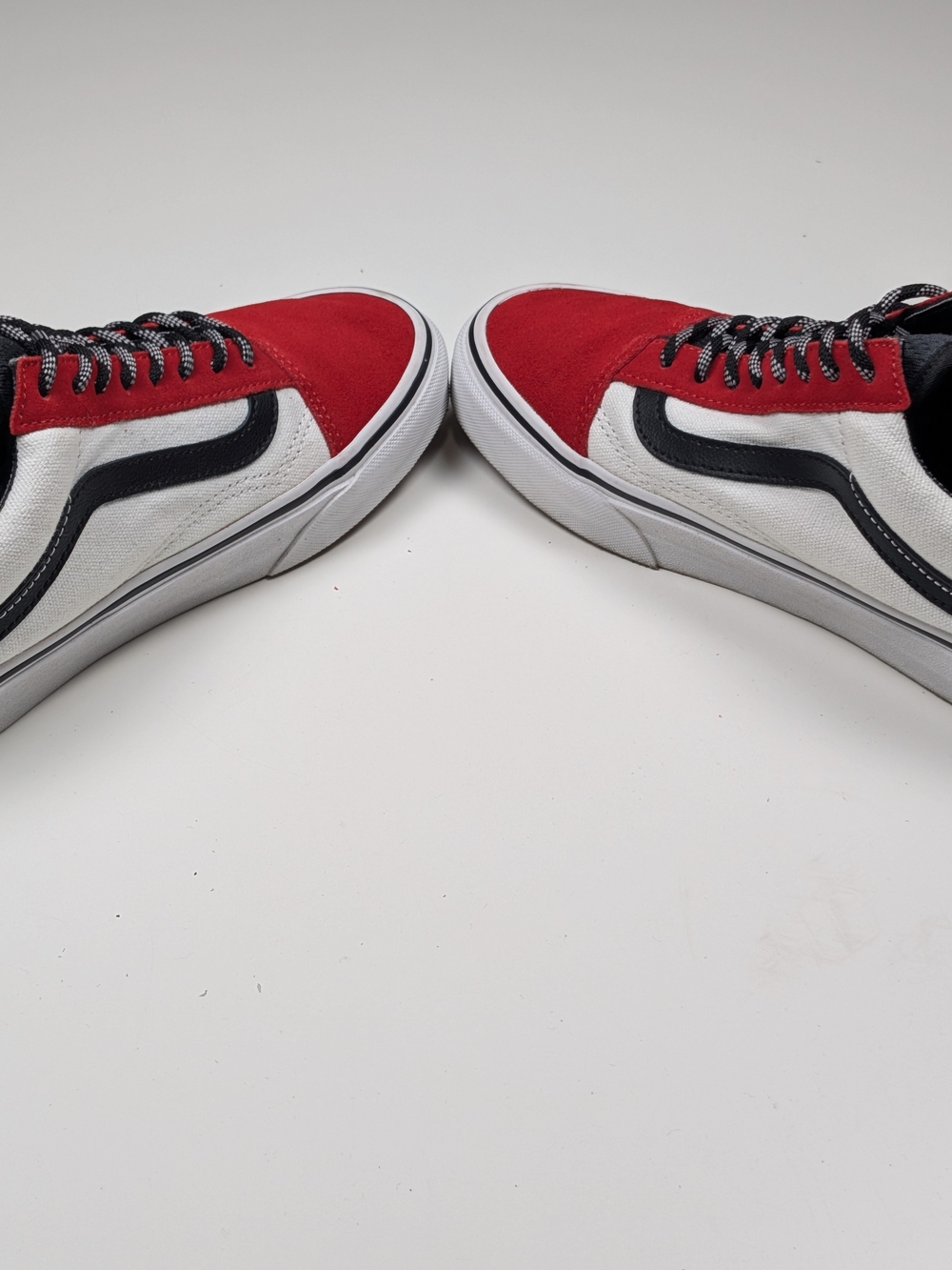 Vans Old Skool 1966 Since Off The Wall Red/White Sneakers Mens 7.5 Womens 9 - Picture 5 of 8